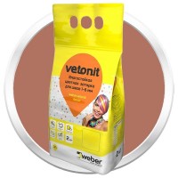 Затирка влагостойкая Vetonit Decor какао 2 кг